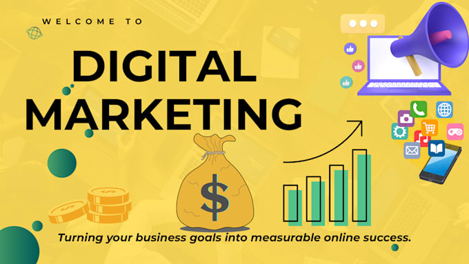 be your digital marketing manager and virtual assistant