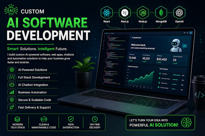 develop custom ai software