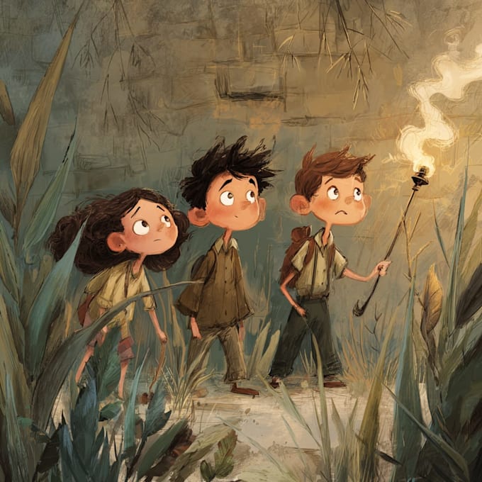 illustrate childrens picture book for self publishing