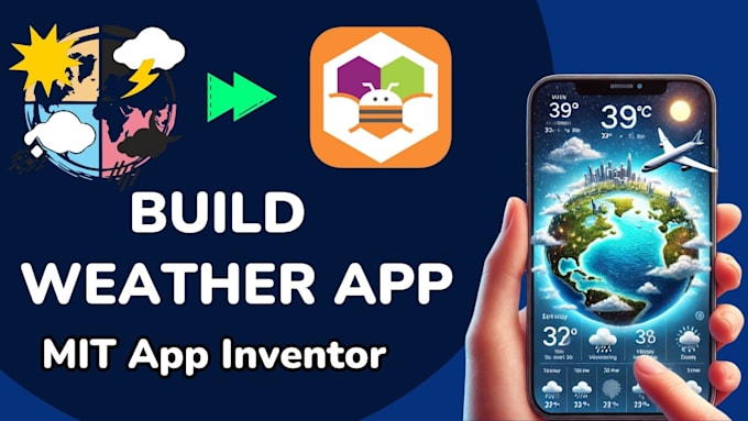 develop custom weather tracking app, geolocation tracking weather forecast app