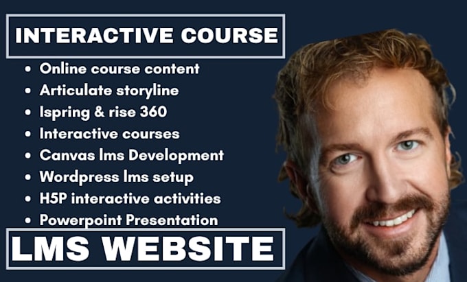 create interactive courses in h5p, articulate storyline, ispring, canvas lms