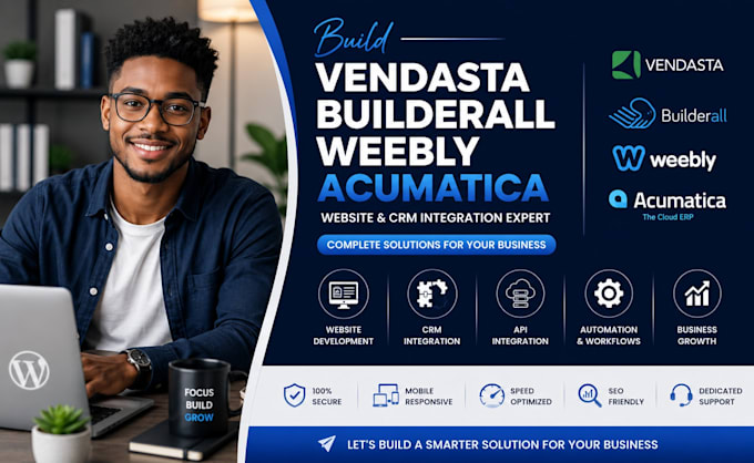 build vendasta builderall weebly acumatica website crm integration expert