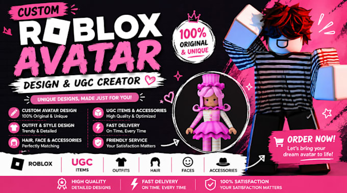 create custom 3d roblox avatar roblox ugc avatar ugc accessories roblox avatar