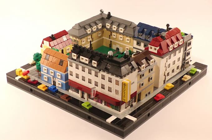 design a custom lego moc model using bricklink studio file part pdf instruction