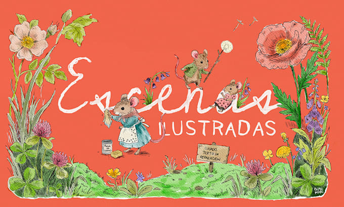 create a whimsical childrens book illustration
