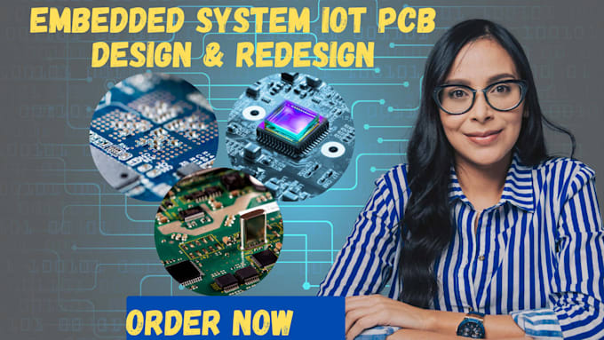 design esp32, stm32, arduino, iot pcb for smart home robotics and wearable tech