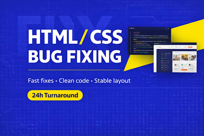 fix your HTML CSS layout bugs and broken website display