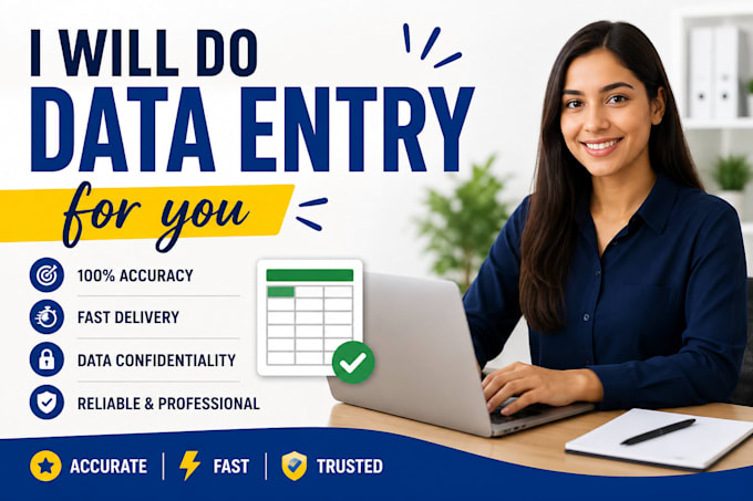 ill do data entry and data searching