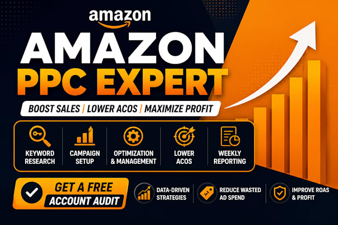 be your amazon PPC manager and ads expert