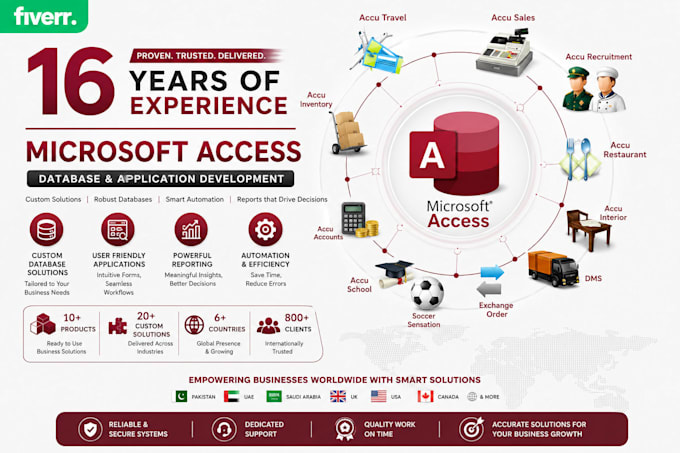 develop a professional microsoft access database application