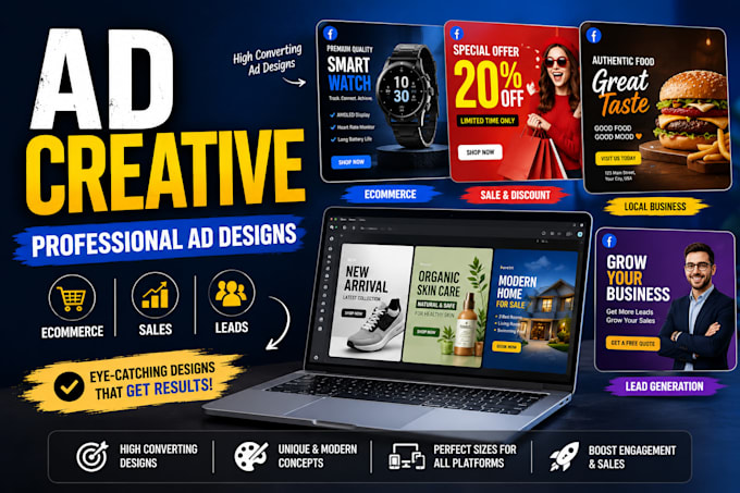 create high converting social media ad creatives