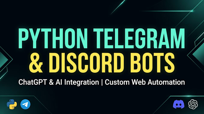 build a custom python telegram bot for your business
