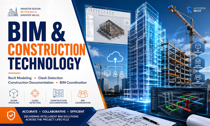 provide bim modeling, construction documentation, and revit coordination service