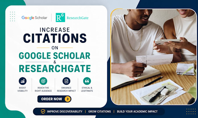 increase google scholar current, backdated citation, using researchgate