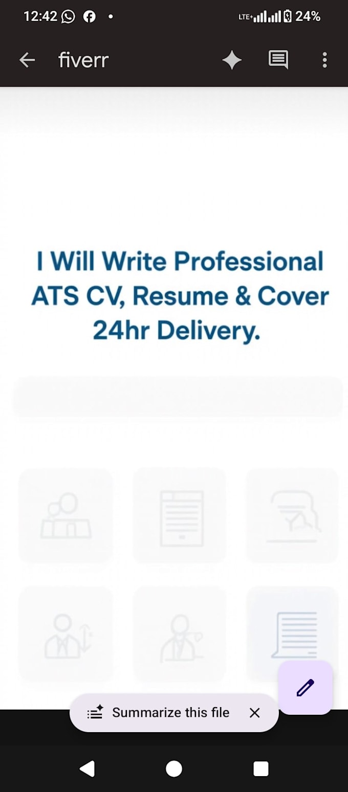 write CV and motivational letter