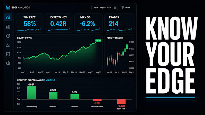 build a custom excel trading journal with analytics dashboard
