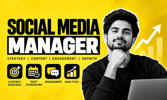 be your social media marketing manager and content creator