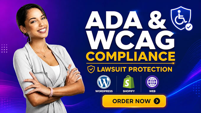 do ada, wcag, wordpress, shopify, section 508, PDF vpat compliance
