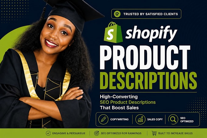 be your shopify product description writer to boost sales
