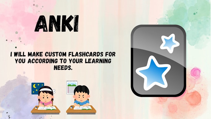 make custom flashcards for you