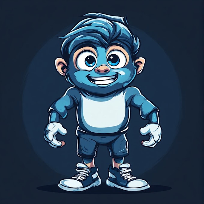 create a professional animal, mascot, character