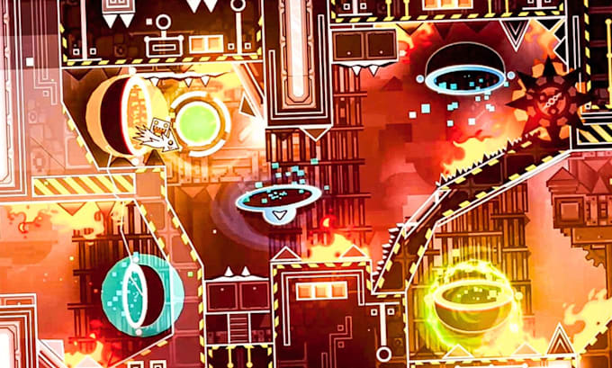 decorate your geometry dash level to be rated worthy