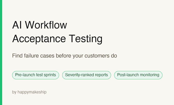 test your ai workflow before launch and find hidden failure cases