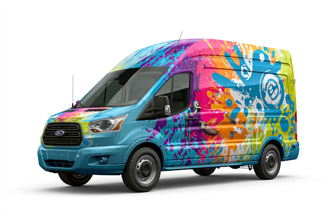 create professional car wrap , vehicle wrap