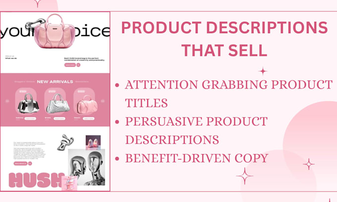 write compelling product descriptions that make customers want to buy