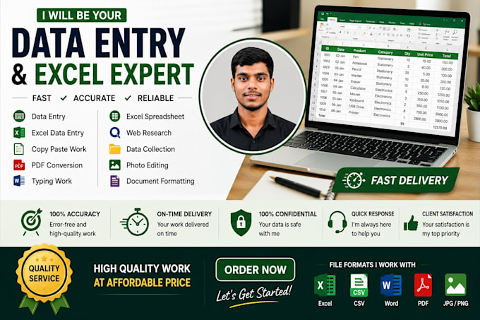 create and format microsoft excel spreadsheets professionally