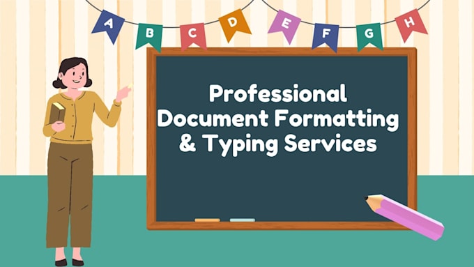 do professional document formatting and typing in ms word