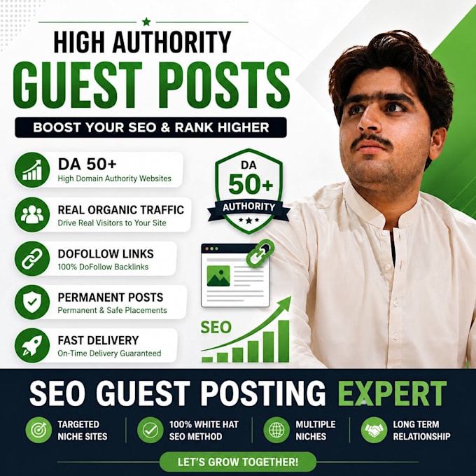 build high da authority backlinks for SEO link building