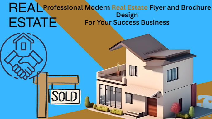 design professional real estate flyer and brochure