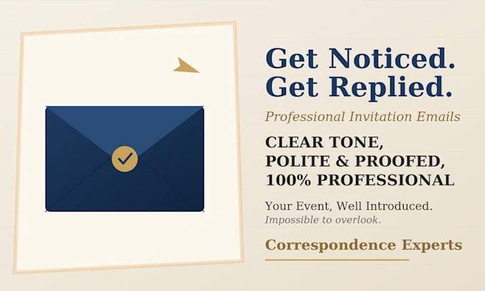 write professional invitation emails