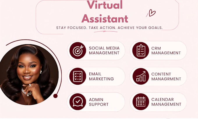 be your adhd, executive, personal  virtual assistant
