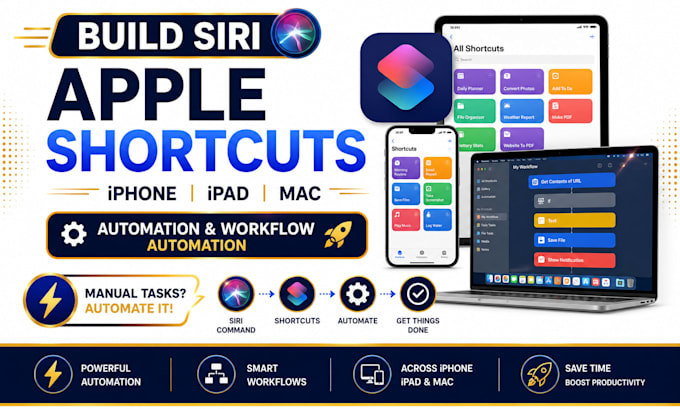build siri apple shortcuts iphone ipad mac automation ios workflow automation