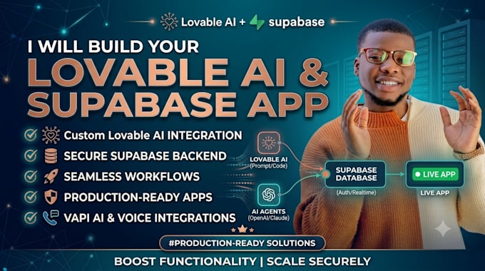 build lovable ai apps integrate supabase capacitor wrapper apple pay integration