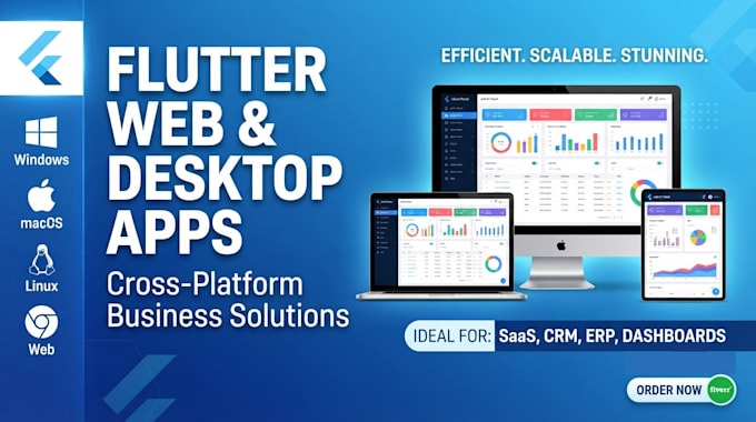build professional flutter web and desktop applications