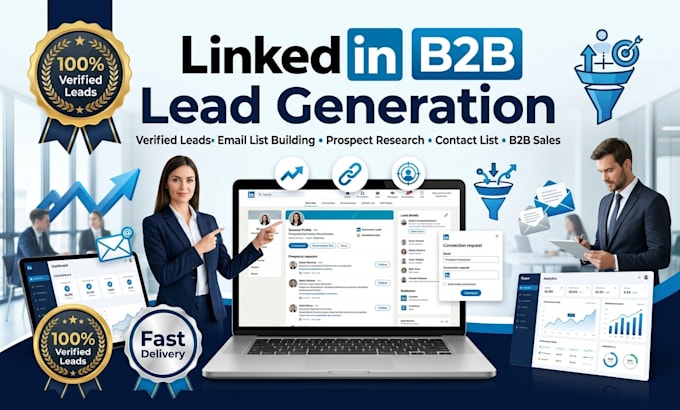 do b2b lead generation, linkedin leads, email finder