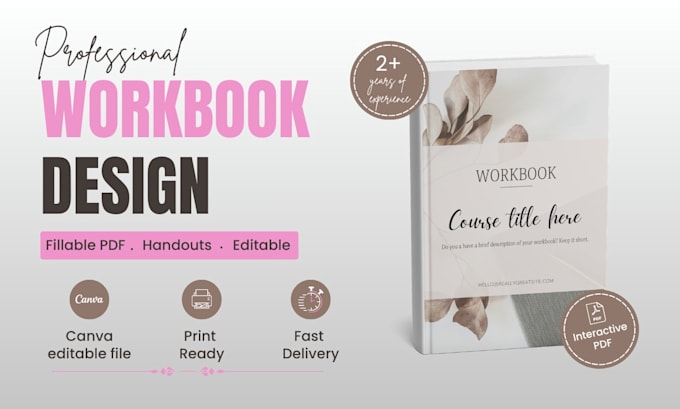 create a custom canva workbook and planner