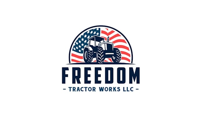 design tractor company clean and tasteful logo