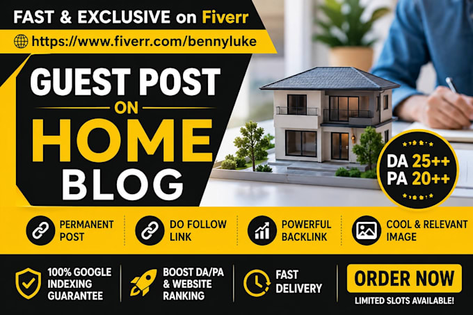 do high quality home improvment  backlinks low budget