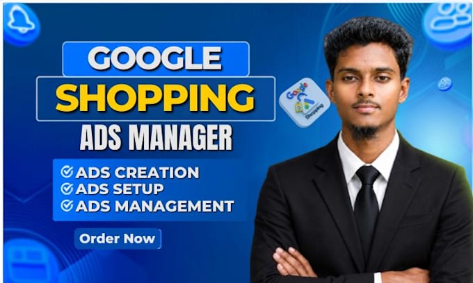 setup, manage, and optimize google shopping  for ecommerce