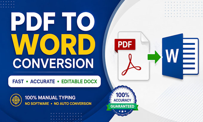 convert PDF to word manually with accurate formatting