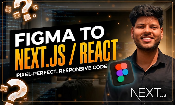 build a figma to next js, react, or html website