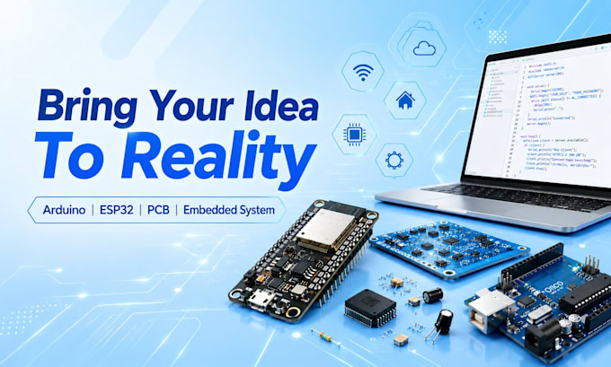 program arduino and esp32 for your iot and robotics projects
