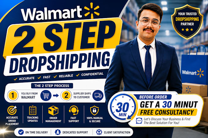 do walmart 2 step dropshipping and wfs