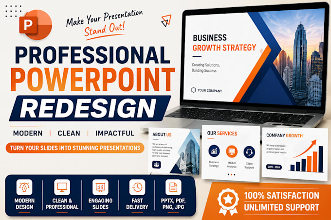 redesign your powerpoint presentation professionally
