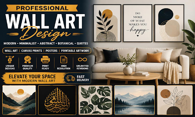 design modern wall art