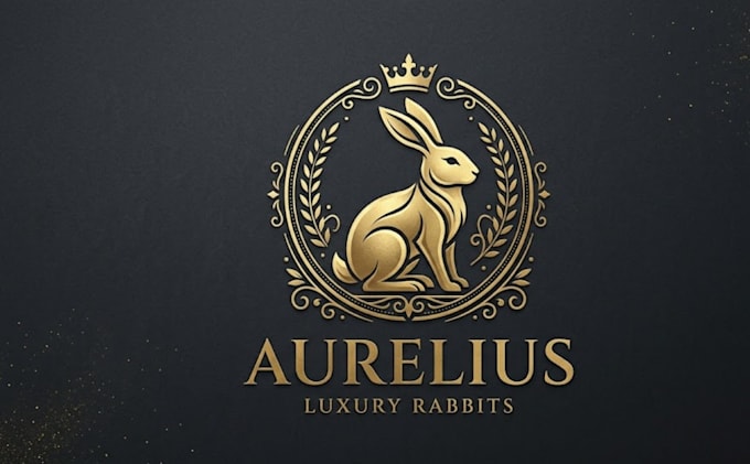 design a luxury rabbit logo for your brand